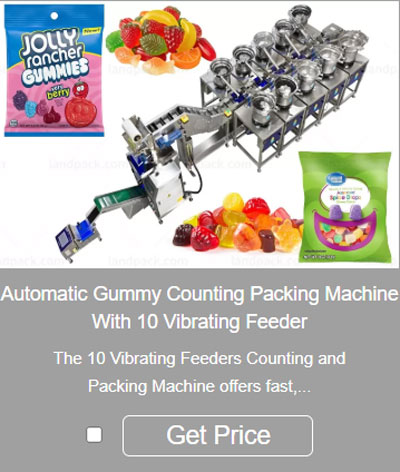 gummy counting packaging machine