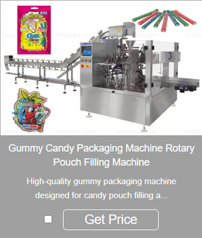 automatic packaging machine for gummy bear