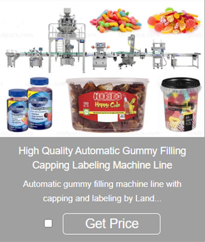 gummy filling machine