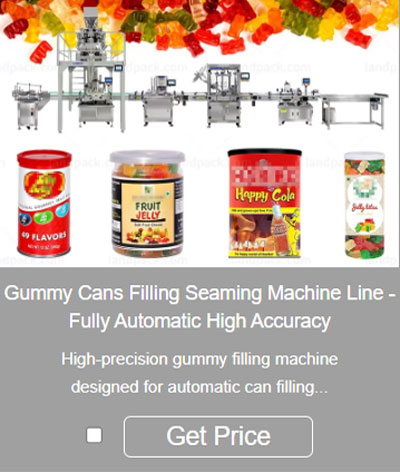 filling machine for gummy bears