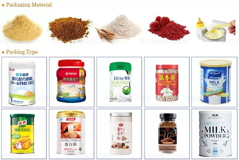 powder weighing and filling machine