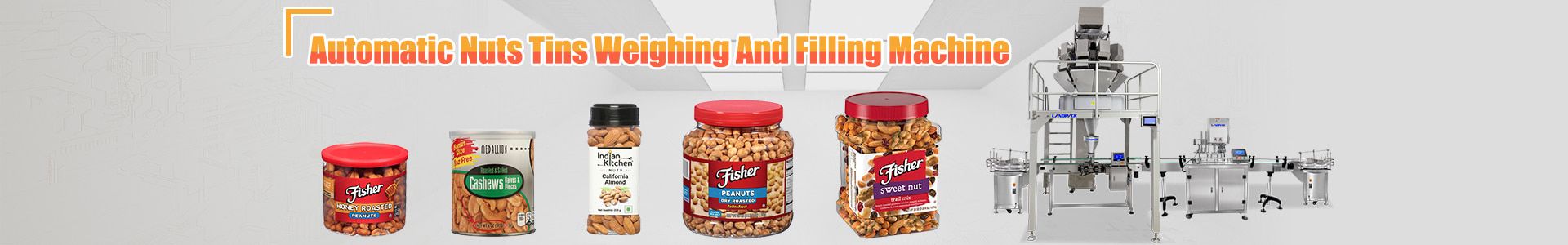 cashew tin packing machine