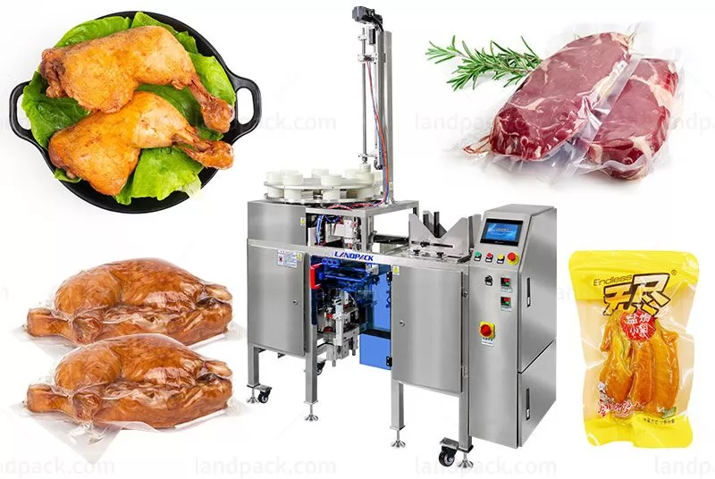Semi Automatic Mini Vacuum Frozen Food Premade Bag Packing Machine