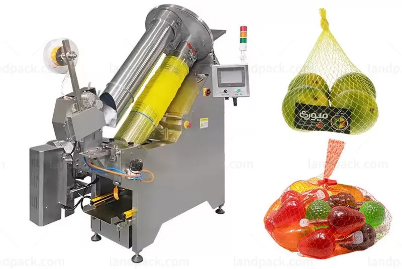 Automatic Net Clipping Machine Potato Orange Chocolate Mesh Bag Packing Machine