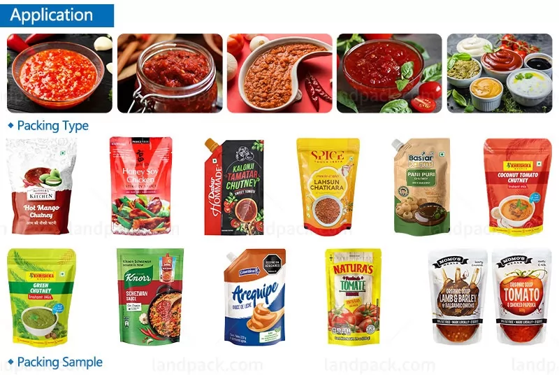 chutney packing machine price