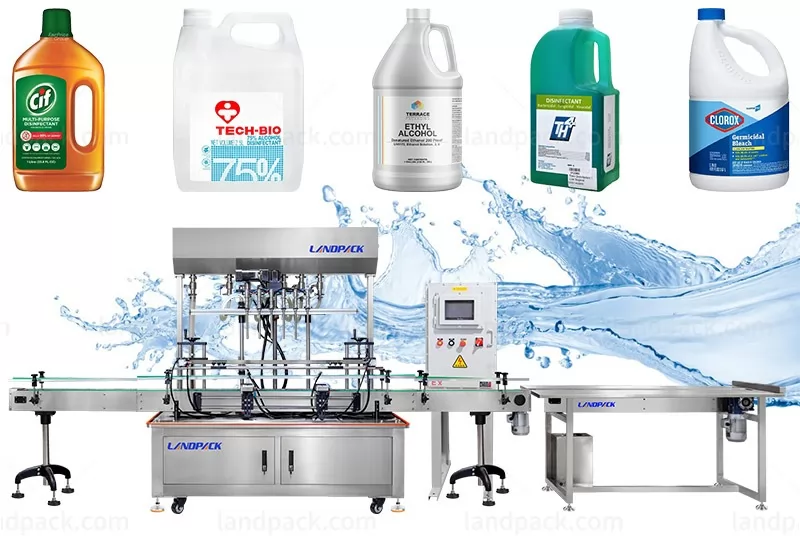 Flammable And Explosive Liquid Filling Machine 6/ 8/ 10 Head Inline Filler