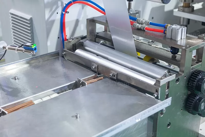 4 side seal pouch machine