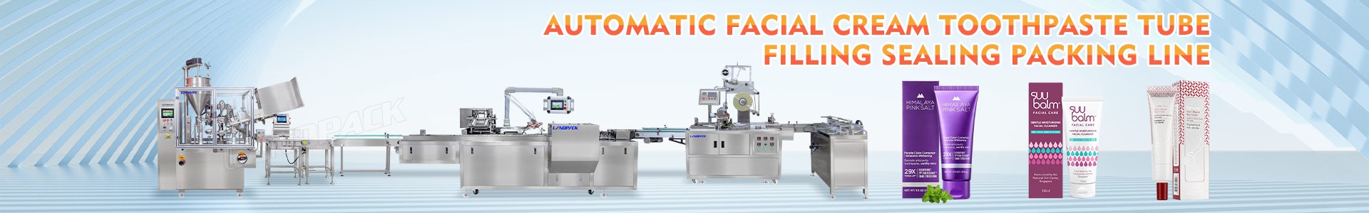 tube filling and sealing machine