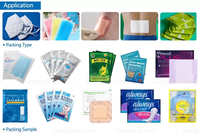 4 side sealing packing machine