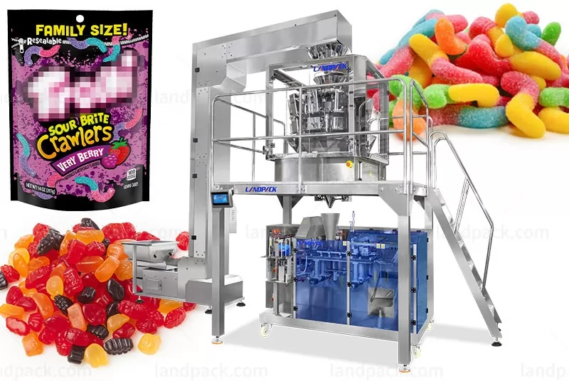Fully Automatic Gummy Bear Doypak Packing Machine
