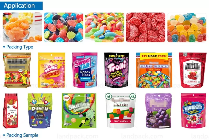 gummy bear packaging machine