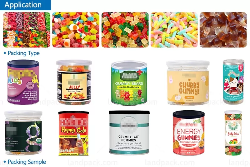 gummy bear filling machine