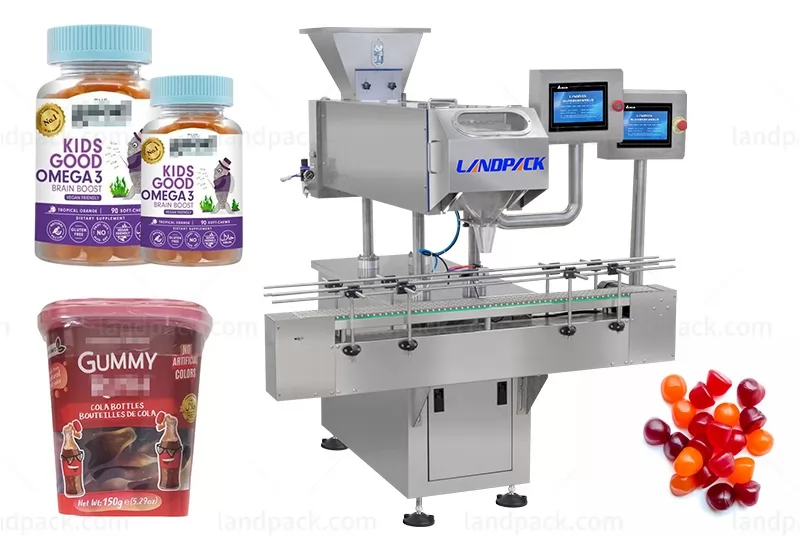 Fully Automatic Counting Packaging Machine For Gummy Bear