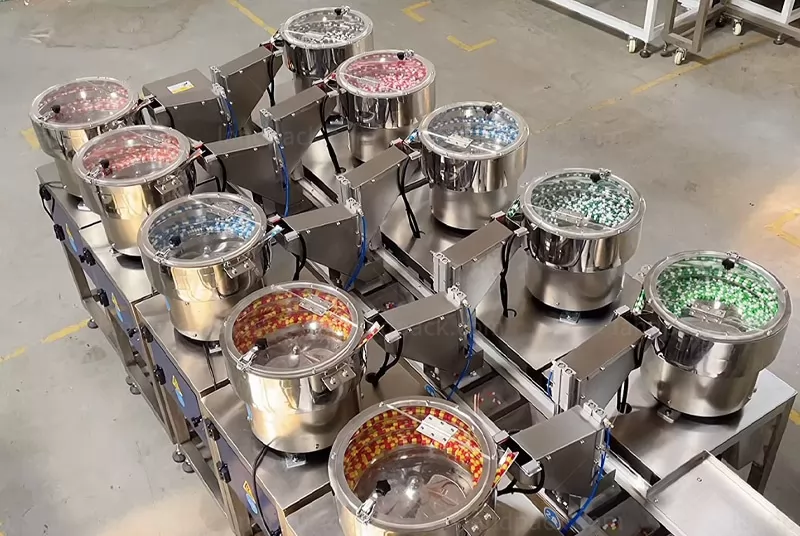 gummy bear filling machine
