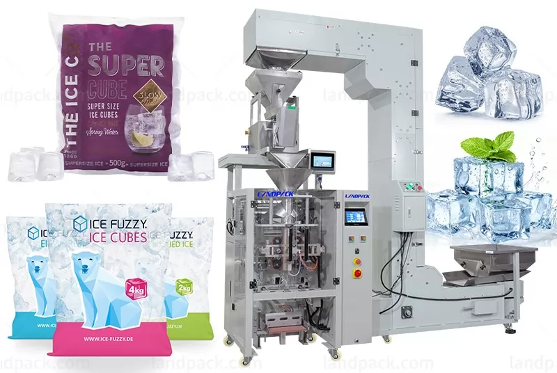 Automatic Ice Cube Vertical Form Fill Seal Packaging Machine