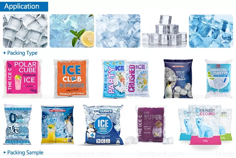 ice cube packaging machine