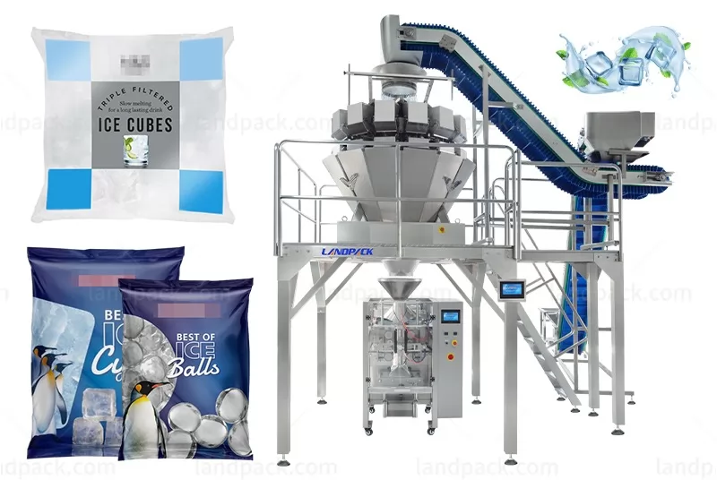 ice cube packing machine