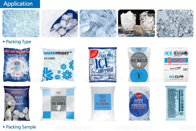 ice cube packaging machine