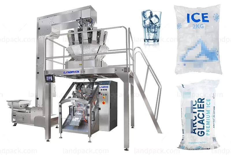 ice cube packing machine