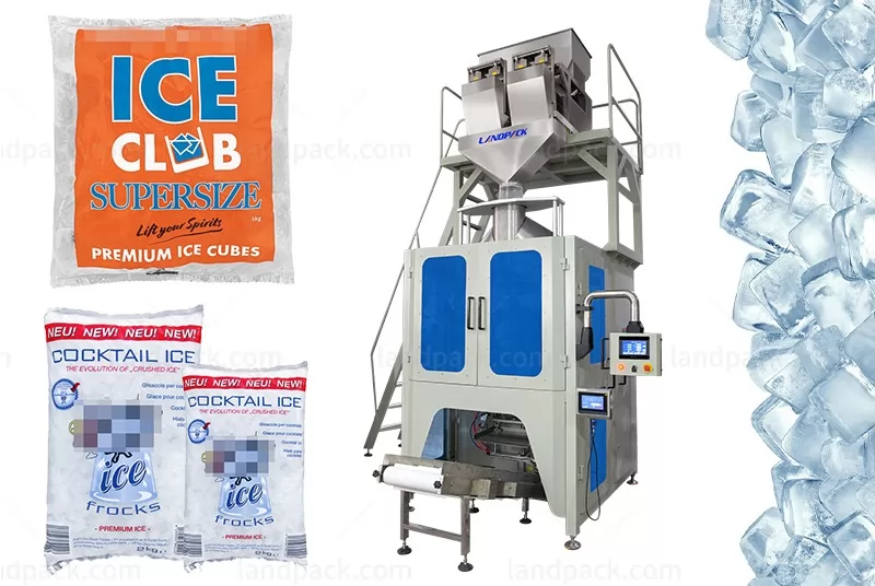 ice cube packing machine