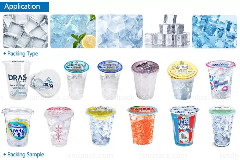 ice cube packaging machine