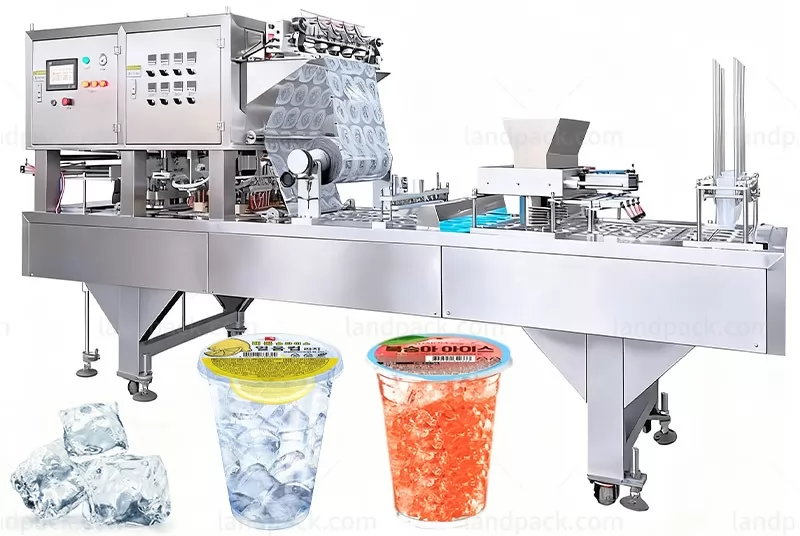 ice cube packing machine