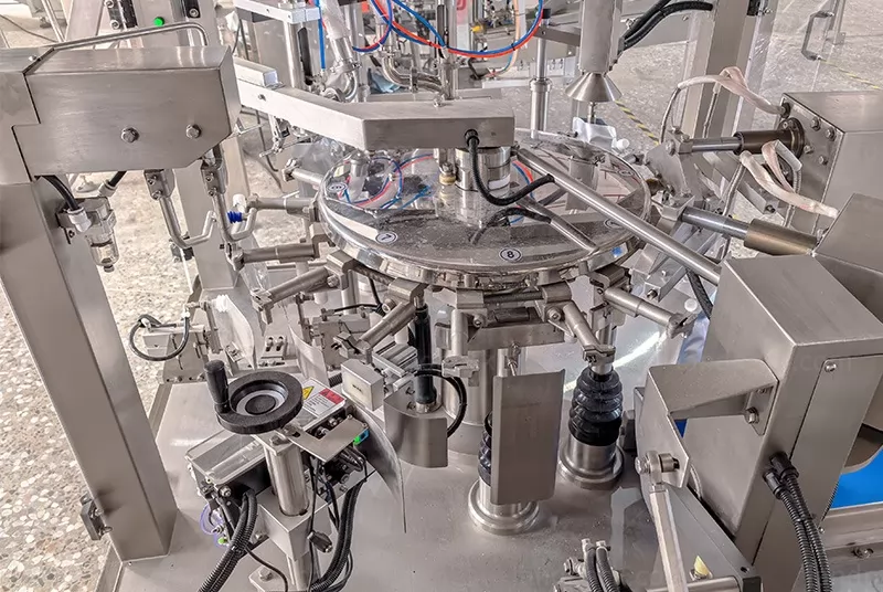 rotary spout pouch filling machine