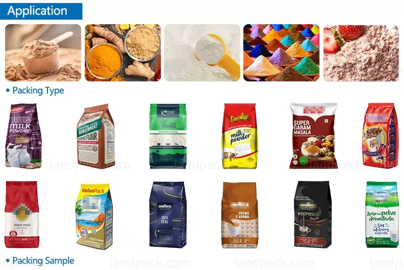 wheat flour packing machine