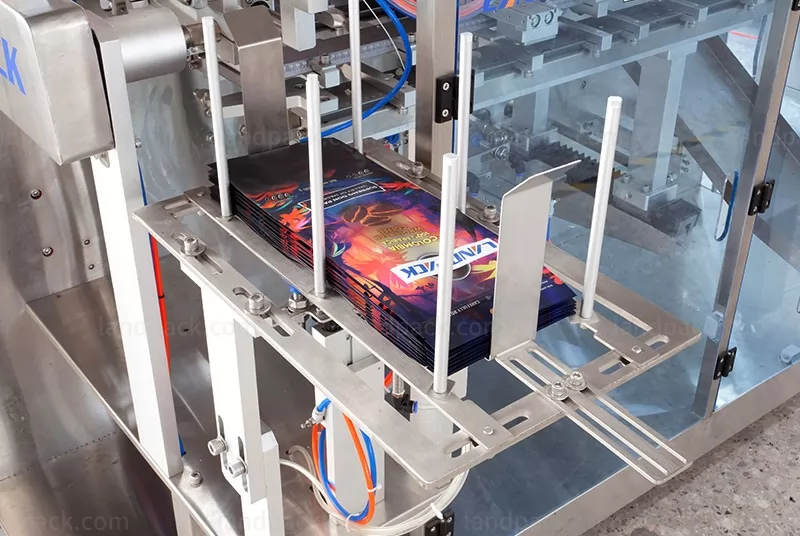 china m shape pouch packing machine