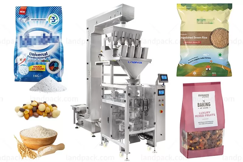Detergent Powder Packing Machine | Automatic Veritcal Packing Machine