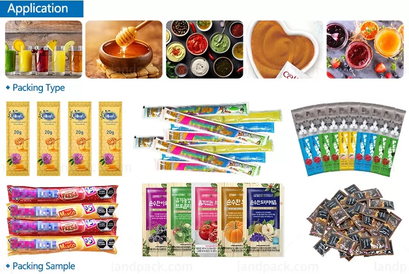 liquid stick pack packaging machine