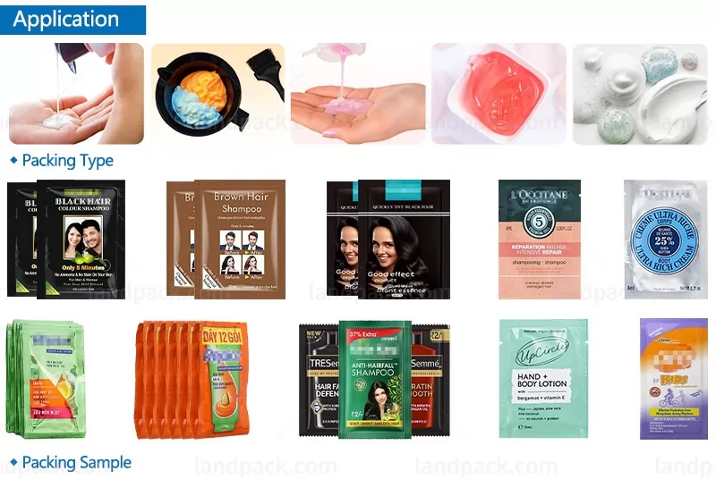 shampoo pouch packing machine