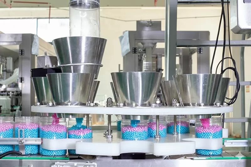 laundry fragrance beads filling machine