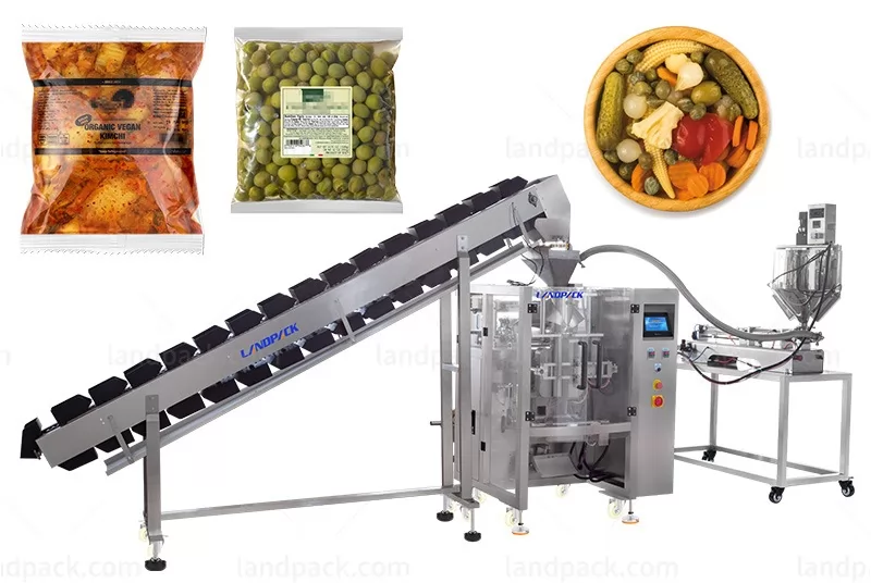 Pickles Packing Machine | Automatic Granule & Liquid Vertical Pouch Packing Machine