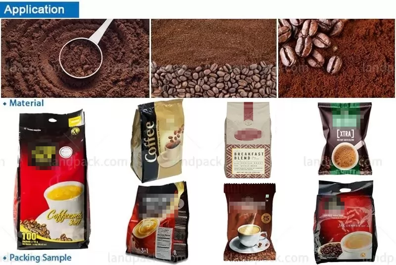 automatic coffee powder packing machine
