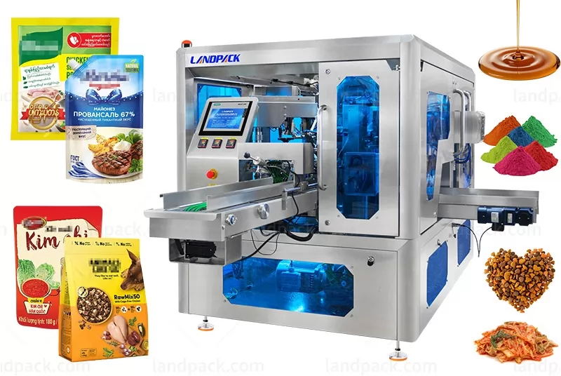 zipper pouch packing machine