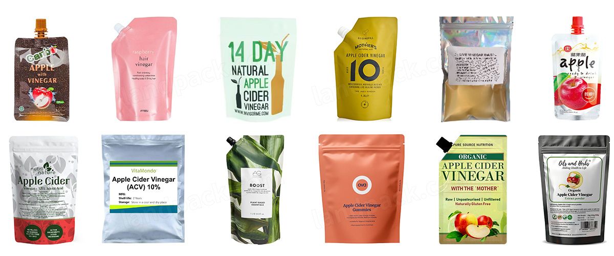 Vinegar Packaging Machine Rotary Doypack Packing Machine Liquid Filling Sealing Machine