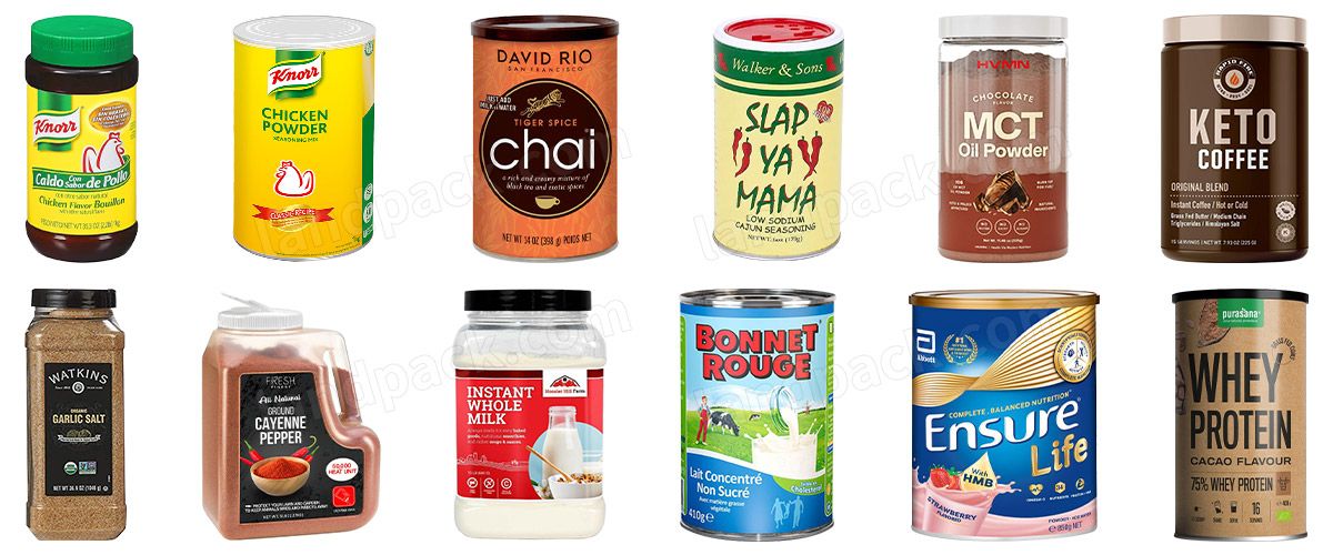 High Precision Spice Powder Filling Machine with Dual Channel Weight Checke