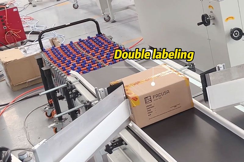 Automatic Carton Erector, Sealer, Labeling