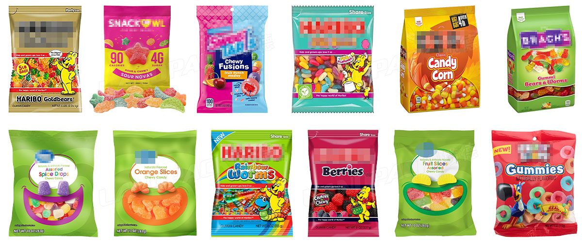 High Speed Gummy Packing Machine With Measuring Cups Equipment