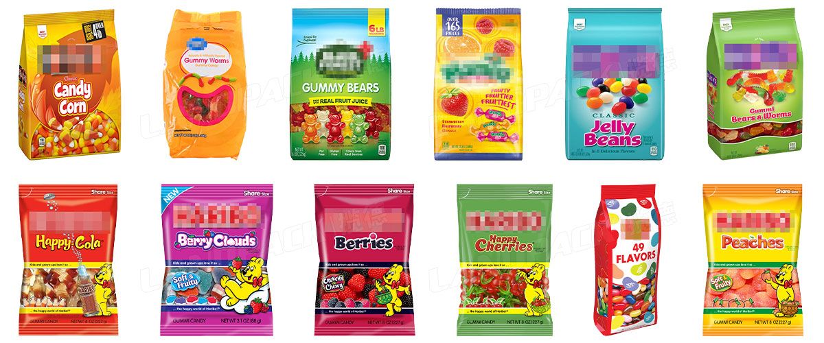 Automatic Gummy Pouch Weighing and Packaging Machine