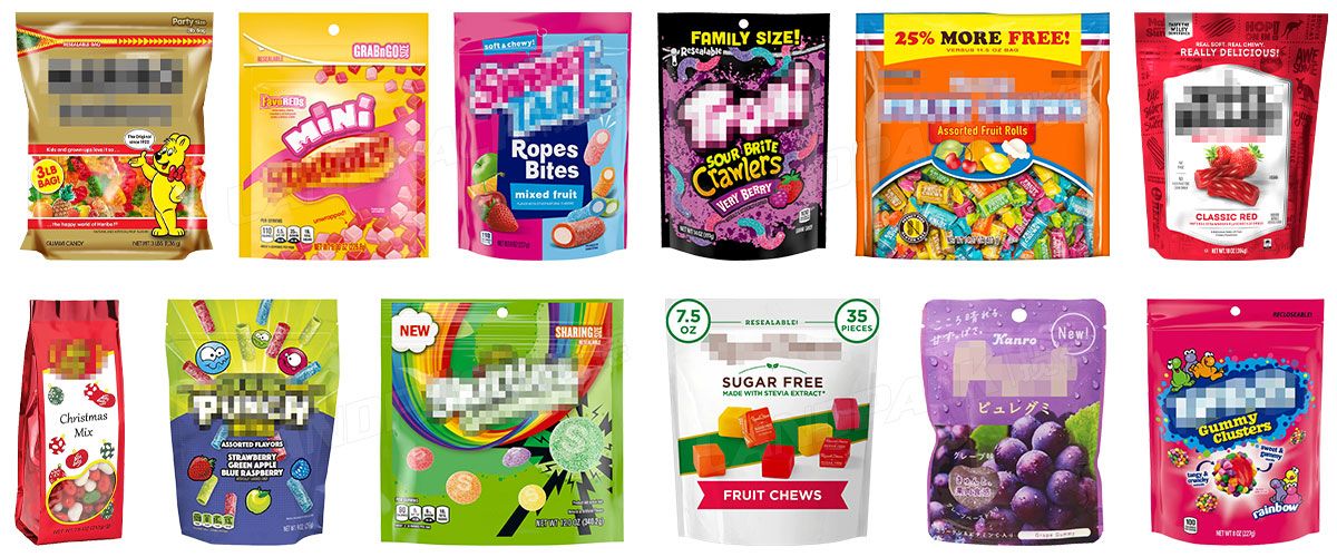Fully Automatic Gummy Bear Doypak Packing Machine