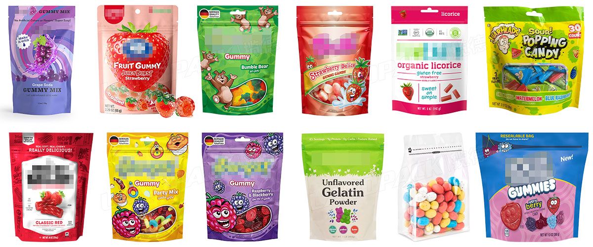 Multi-function Gummy Packing Machine Rotary Premade Pouch Packing Machine