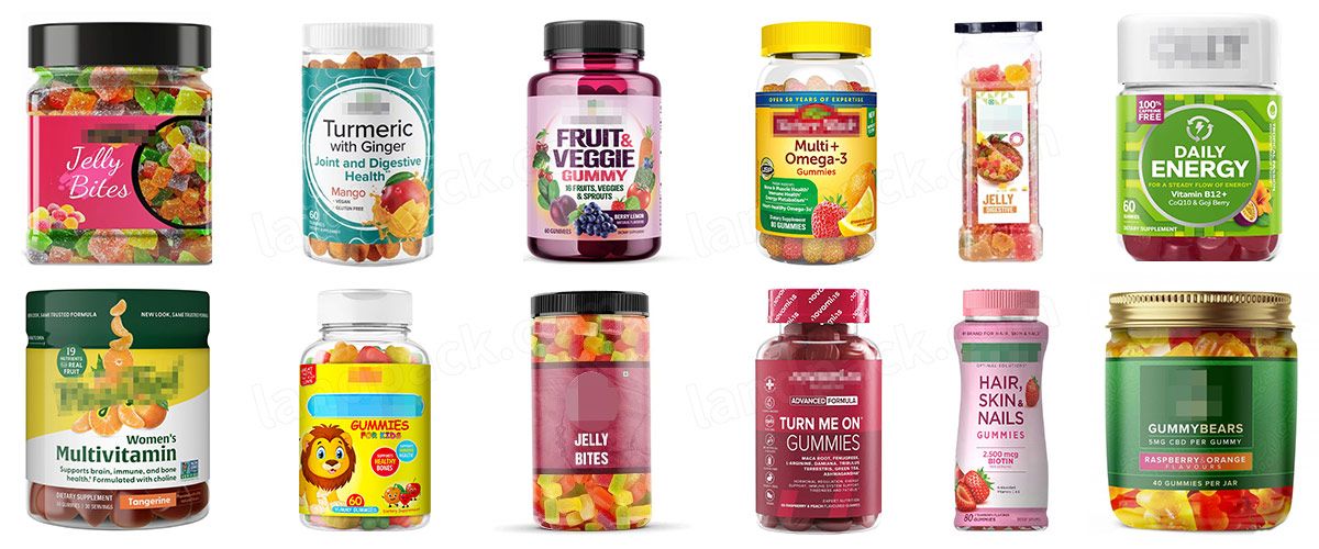 gummy counting packaging machine