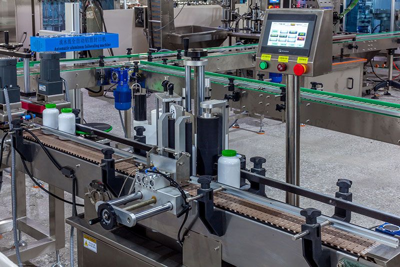 Round Bottles Labeling Machine