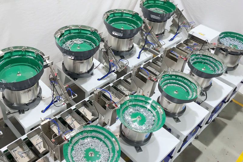 Automatic Gummy Counting Packing Machine With 10 Vibrating Feeder