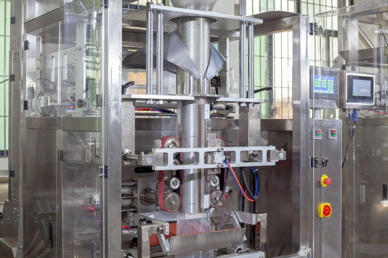 Automatic Ice Cube Pouch Weighing and Packaging Machine