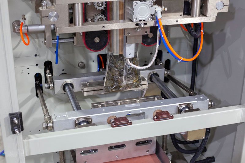 Automatic Ice Cube Vertical Form Fill Seal Packaging Machine