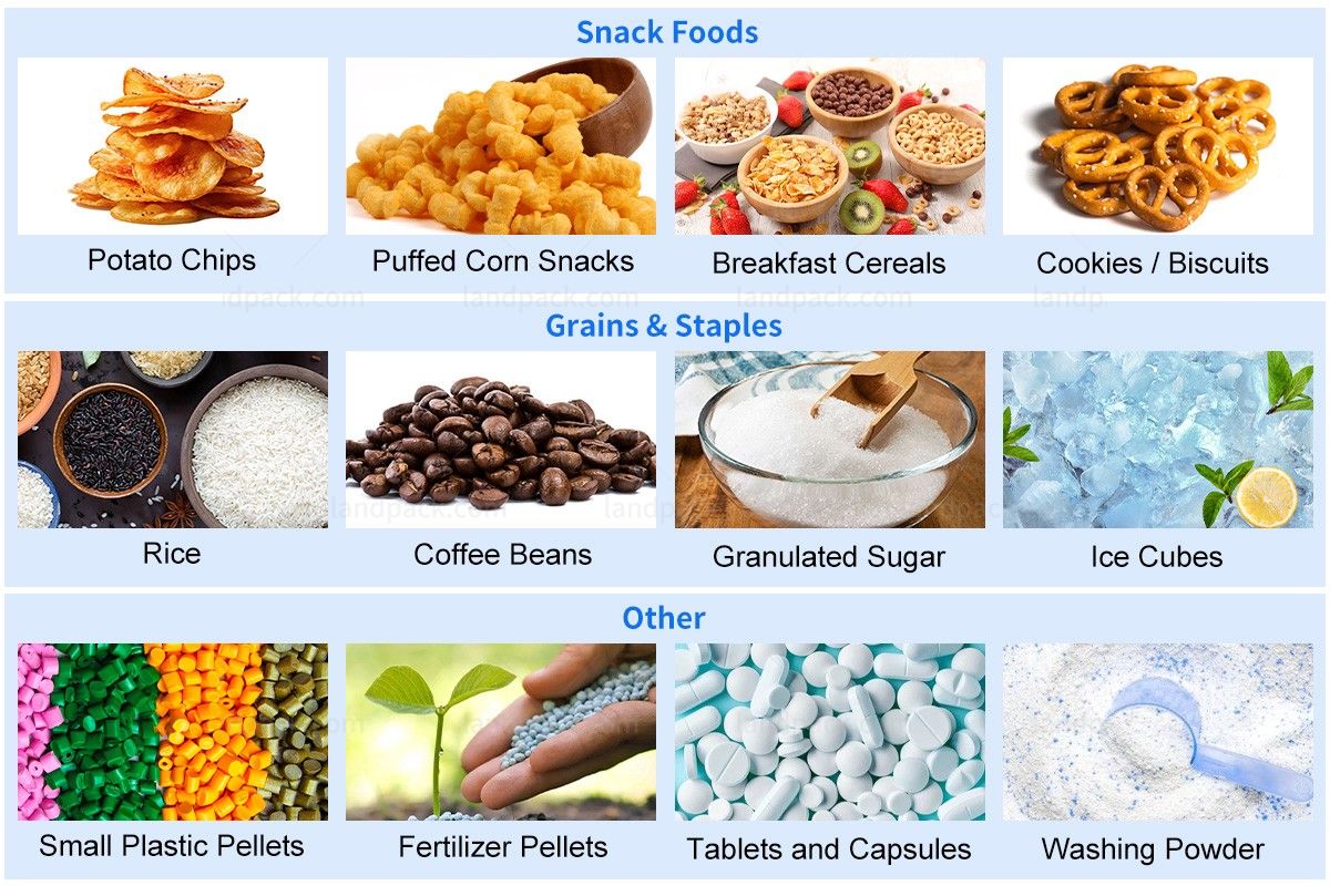 Automatic Ice Cube Vertical Form Fill Seal Packaging Machine