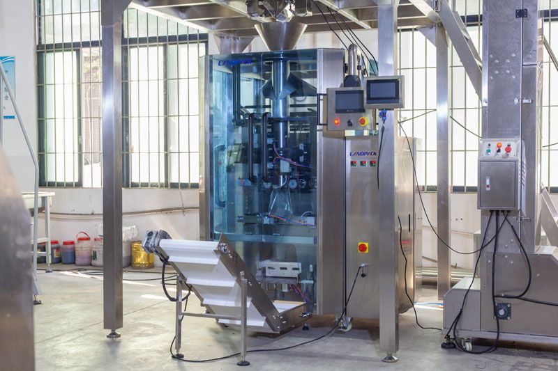 Fully Automatic 1-5kg Ice Cube Vertical Vffs Packaging Machine